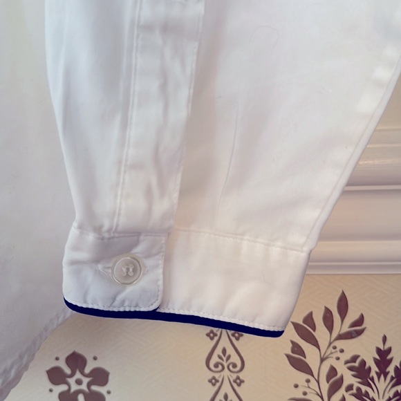 Vintage Signatures Northern Isles 14 White Winter Scene Button Down Shirt - Picture 9 of 9